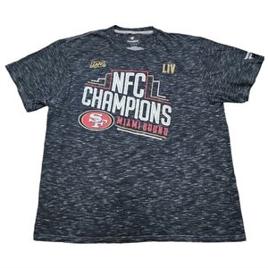 Fanatics San Francisco 49ers NFC Champions T-Shirt Size XL